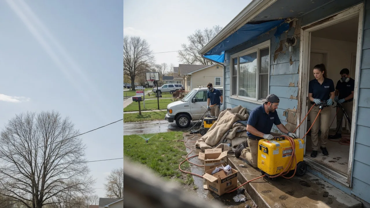 Basement Flood Cleanup in Wilmette, IL near me